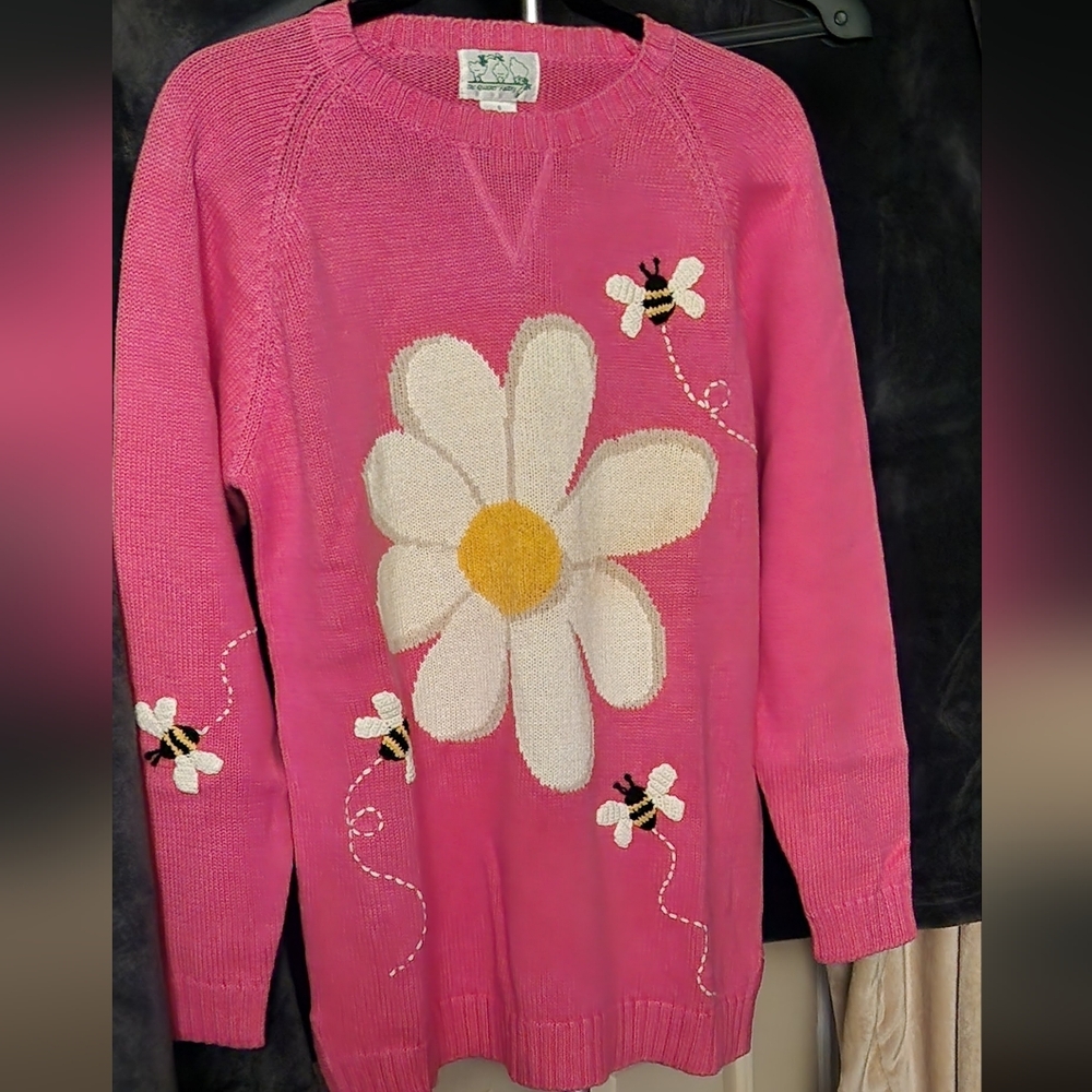 The Quacker Factory Bee Sweater